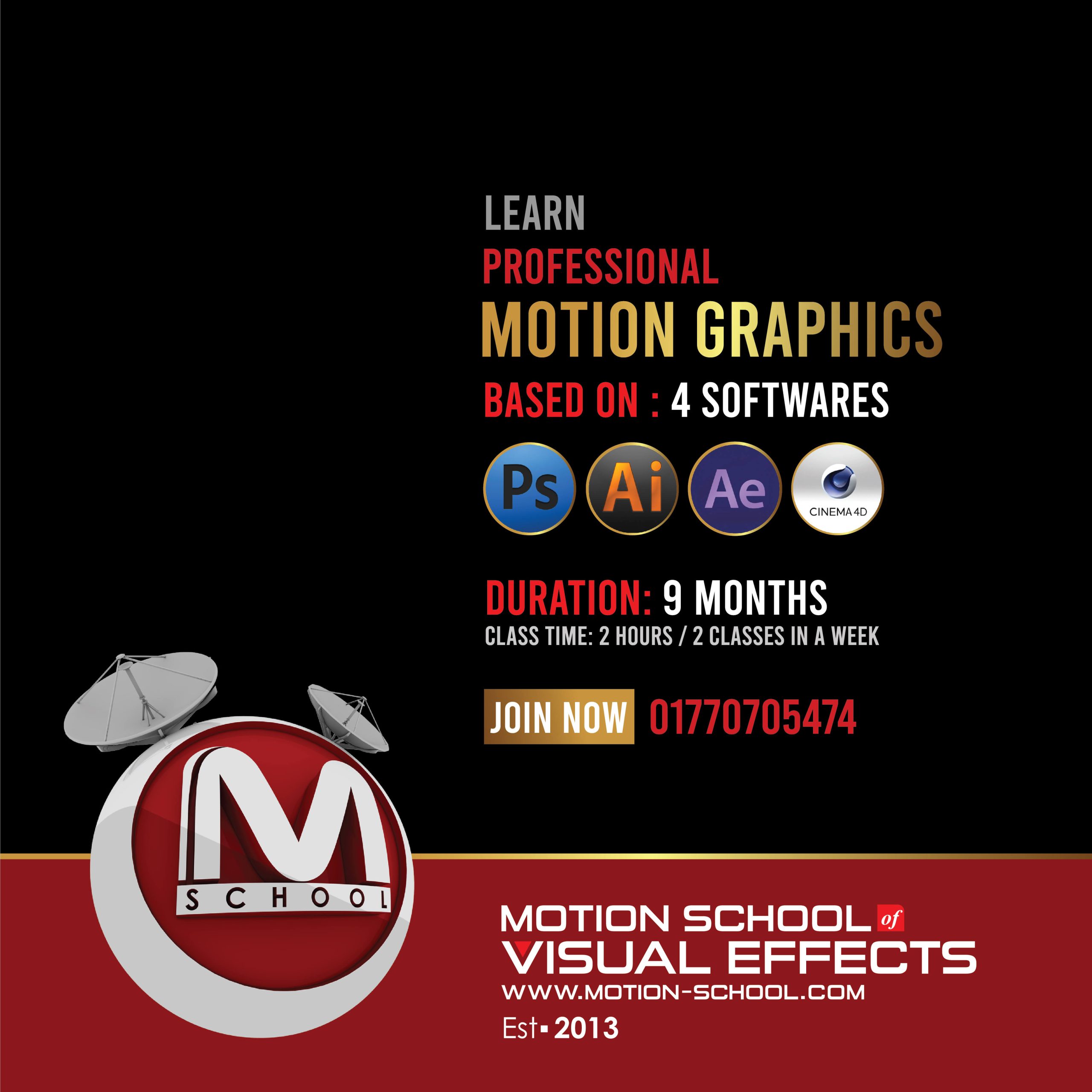 Course Topics & Fees - Motion SchoolMotion School